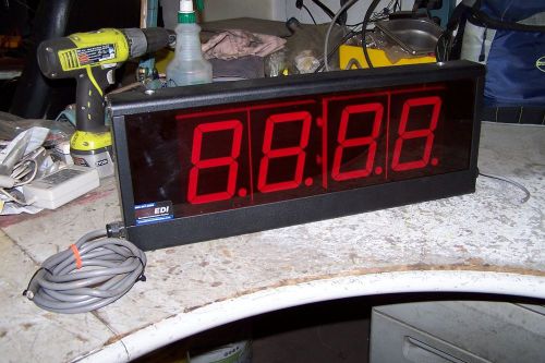 Edi ed406-102-4d-n1 up timer w/ reset digital display 120 vac for sale