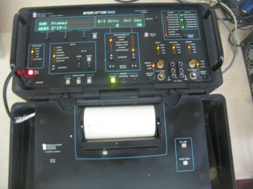 Dynatech /  TTC  Interceptor 1402-5 With PR55 Printer Communication Analyzer