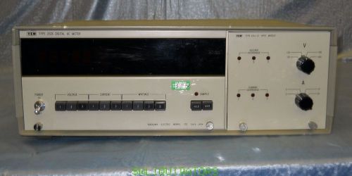 Yew yokogawa type 2505 digital ac meter for sale