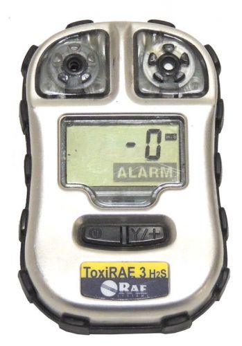 Rae System ToxiRAE III Personal Single Gas Monitor H2S Sensor PGM-1700 / QTY