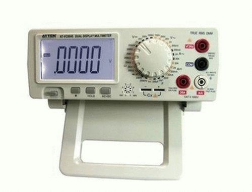 ATTEN AT-VC8045 4 1/2 Dual Digital Bench Top Multimeter Meter