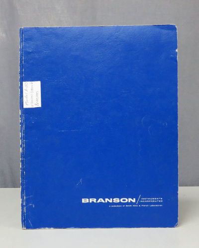 Branson Model A-150 Ultrasonic Generator Operating Instructions