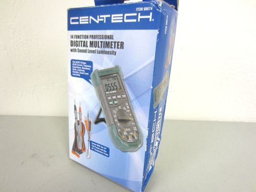 BRAND NEW Centech / CEN-TECH Digital Auto Range 5 in 1 multimeter 98674 -