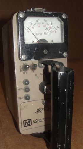 Ludlum Micro R Meter Model 19