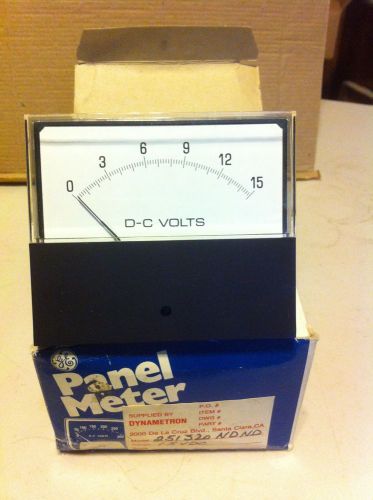 15 Volt Panel Meter by YEW