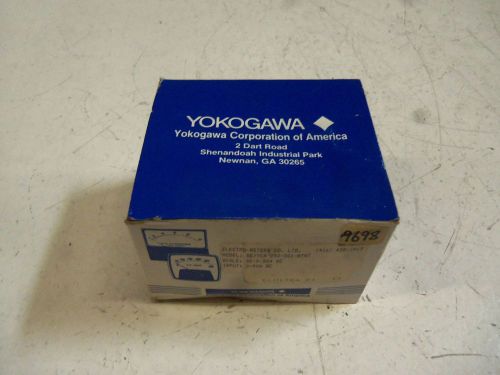 YOKOGAWA YCA-250-301-NTNT PANEL METER 50-0-50 DC AMPERES *NEW IN BOX*
