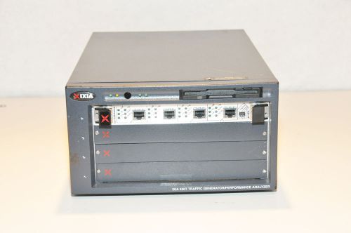 Ixia 400t 4 slot traffic generator / performance analyzer w/ lm-100tx for sale