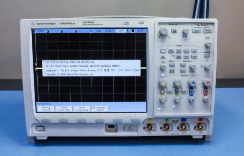 Agilent DSO7104A 1GHz 4GS/s 4-Channel Oscilloscope