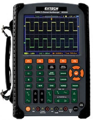Extech ms6200 200mhz 2 channel digital oscilloscope for sale