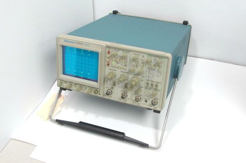Tektronix 400 MHz 4-Channel Oscilloscope Model 2465B for Parts or Repair