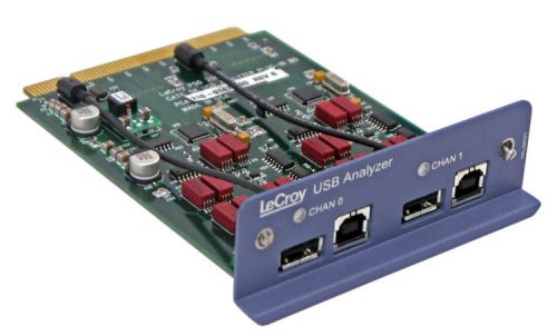 Teledyne lecroy psg 2006 catc 5k 2-ch usb analyzer plug-in board 210-0147-00 for sale