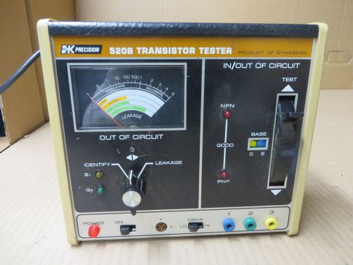 DYNASCAN 520B B K precision transistor tester