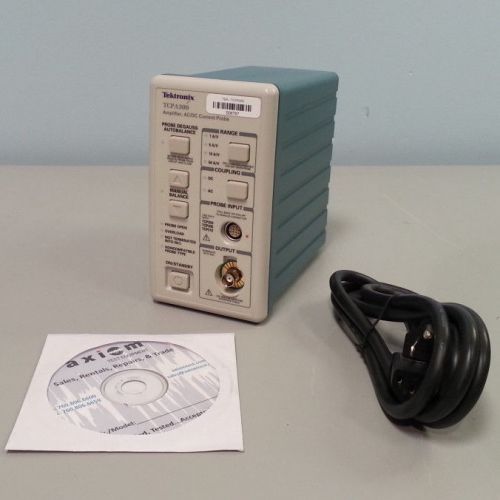 Tektronix tcpa300 current probe amplifier, dc to 100 mhz for sale