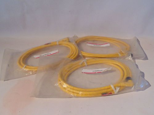 LOT OF 3 ELECTROMATIC CONH6A-A2 CABLES (S12-8C)