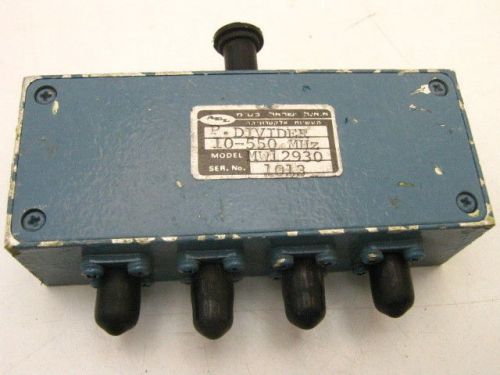 AEL 4-way RF Power Divider 20-520 MHz SMA to SMA -TESTED