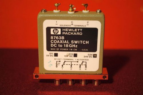 HP 8763B Coaxial Switch