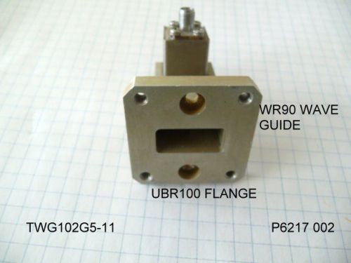 WAVEGUIDE ADAPTER /ISOLATOR WR90 WAVEGUIDE UBR100 TO SMA F