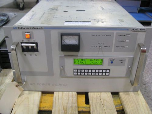 California instruments 4500l, 5000va ac power source - 4500l-3pt for sale