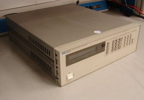 Hp 6624a dc power supply 4ch, 2 outputs 7v/5a, 2 outputs 20v/2a gpib tested for sale
