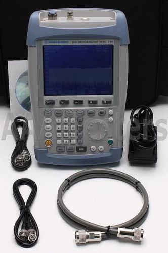 Rohde &amp; schwarz fsh6 r&amp;s 6.06 handheld spectrum analyzer w/ preamplifier k1 fsh for sale