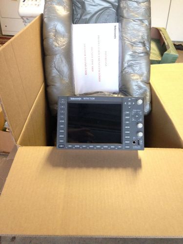 Tektronix wfm7120-avd-cps-dat-eye-hd-dde-phy-sim advanced waveform monitor for sale