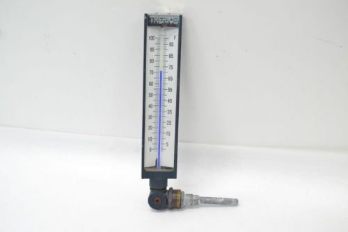 Trerice temperature 0-100f 9x2 in 3/8 in npt gauge b256914 for sale