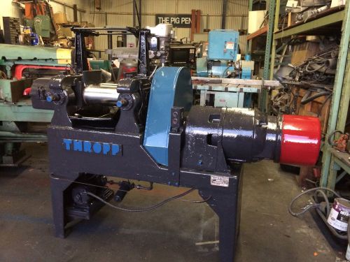 William r. throp 2 roll rubber mill model 2131 6&#034; x 13&#034; rolls 7 1/2hp  (oc261) for sale