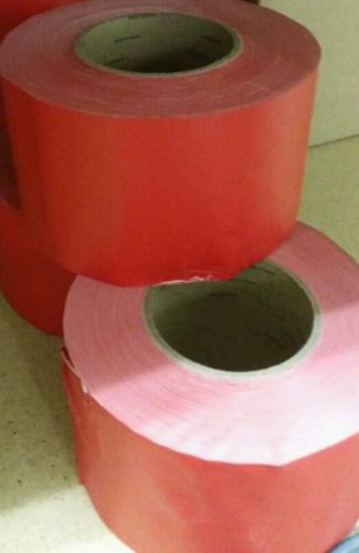 1 roll vinyl coated cloth tape gaffer 4&#034; x 180&#039; pro grade usa red gaffers for sale