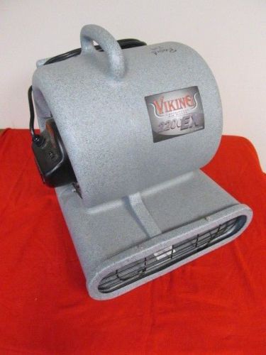 Viking centrifugal air mover 2200ex, grey, 2.7 amp rms for sale