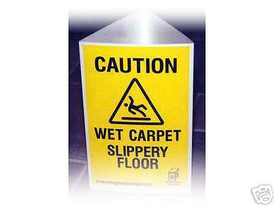 Carpet Cleaning Tool-Wet Carpet Signs
