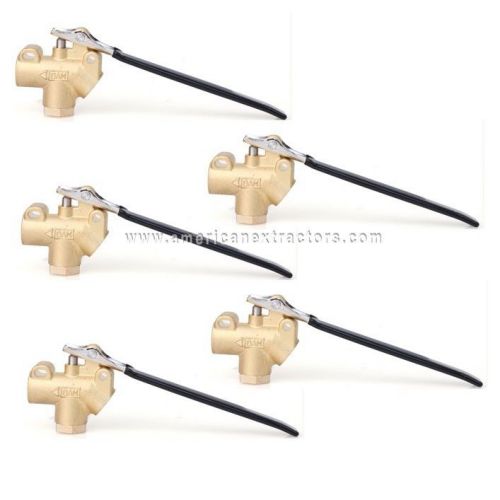 5 x soft-open wand angle valves soft-touch for carpet cleaning extractors for sale