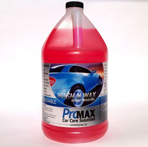 1 gal. cherry car wash n&#039; wax (with carnauba) - promax car care solutions for sale