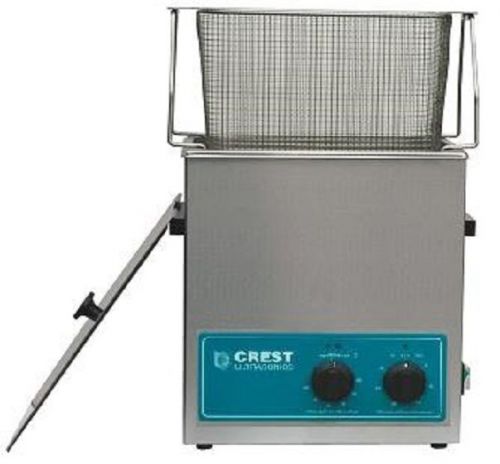 New crest 1 gallon cp360ht ultrasonic heated cleaner &amp; basket for sale