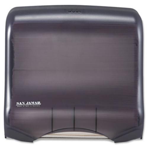 San Jamar T1750TBKRD Ultrafold Towel Dispenser, 11 1/2w X 6d X 11 1/2h, Black