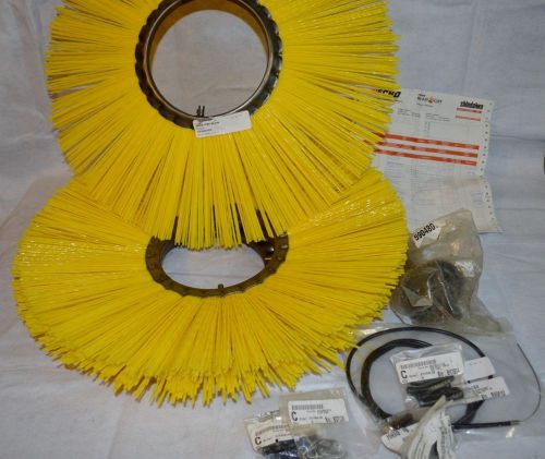 Lot new bcs sweeper 4x brush wafer 33301, shaft pto 18mm 59048073, cable, wire for sale