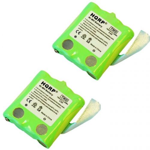 2-Pack HQRP Battery fits Uniden BP-39 BT1013 BP39 GMR Two-Way Radios