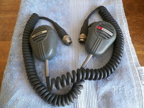 _(2) Shure 405k microphones mics 405 mic - PAIR - 99A86 Magnetic Transducer mic