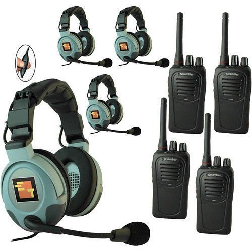 SC-1000 Radio  Eartec 4-User Two-Way Radio System MAX3G Double MD3GSC4000IL
