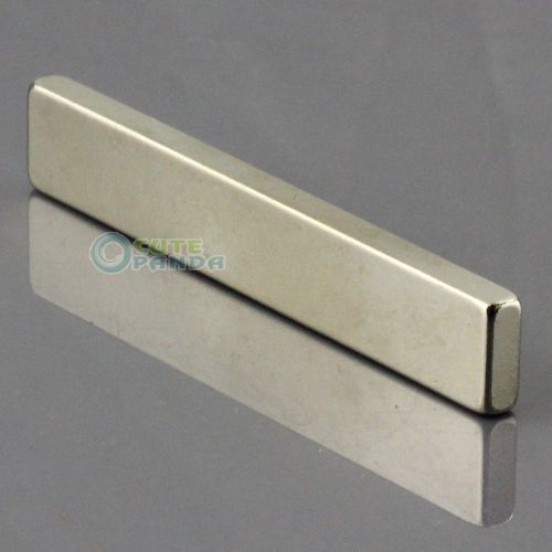 2pcs Bar Super Strong Block Slice Magnets 60 x 10 x 4mm Rare Earth Neodymiu N50