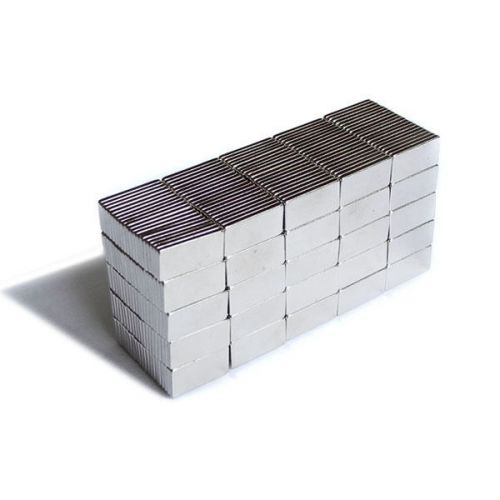 500pcs 15/32&#034; x 7/32&#034; x 1/32 Blocks 12x6x1mm Neodymium Magnets Fridge Craft N35