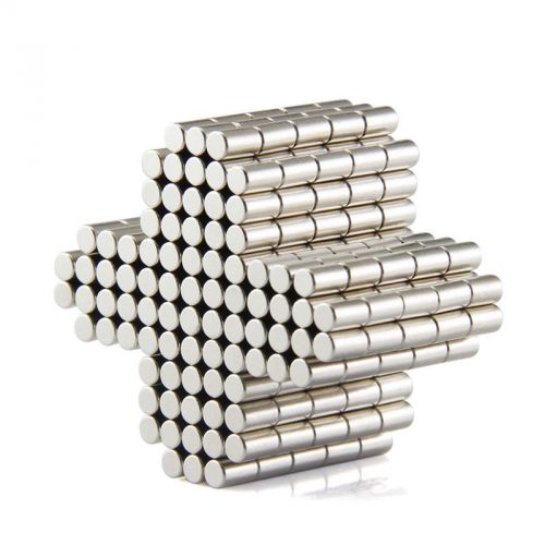 Cylinder 30pcs 3mm thickness 5mm N50 Rare Earth Strong Neodymium Magnet