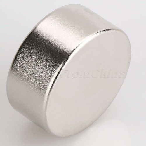1Pc N35 Super Strong Big Round Cylinder Disc Magnet Rare Earth Neodymium 40x20mm