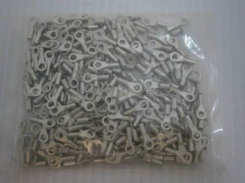 Keystone 8200 ftc 22-18 solderless ring tongue terminal crimp 6  lot of 300 #349 for sale