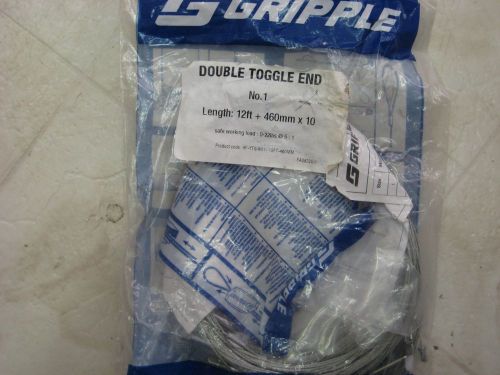 Gripple Double Toggle End no. 1 12ft + 460mm x 10