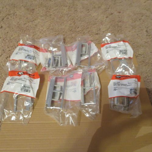Wiremold CILT-2AB Data Bracket W/two 2a Mini Bezels Lot of 8   MSRP $16.95 Each