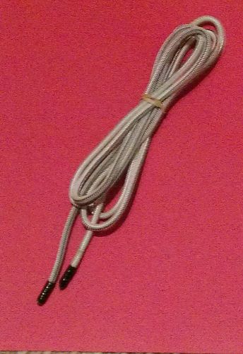 20&#039; Bungee Shock Cord 3/16&#034; white with black tracer; made in USA