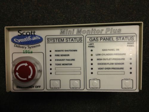 Scott OmniGas Gas Detection Mini Monitor Plus Delivery System