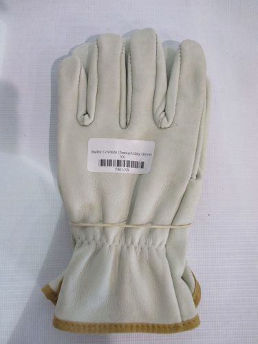 Shelby cowhide cleanup/utility gloves, size  xs for sale