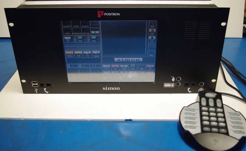 Positron Simon Phone Workstation LCD Touchscreen w/ Sidecar 912421 ++ NICE ++