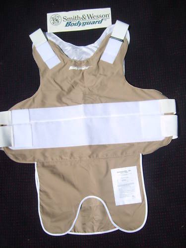 Carrier for kevlar armor- khaki 2xl- body guard brand- bullet proof vest ++new++ for sale